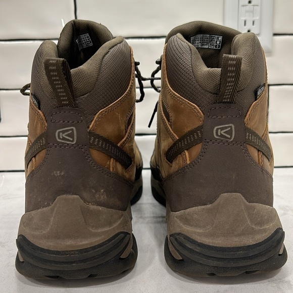 Keen Men\'s Circadia Mid Waterproof Hiking Boot Bison Brindle Size 14 Wide main image 16